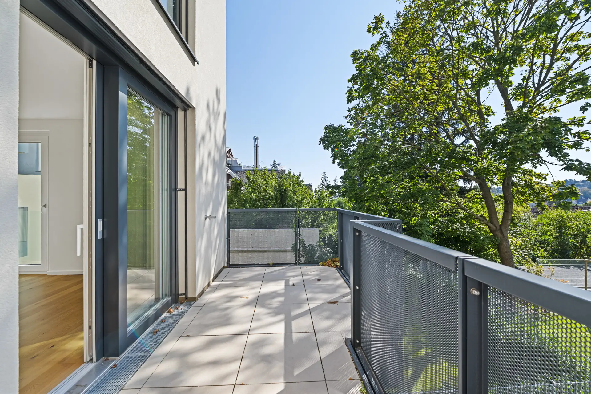 Balkon der Eigentumswohnung 1170